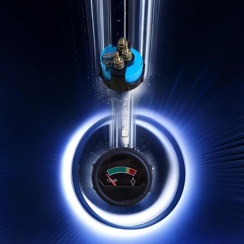 TMLGB Water Temperature Gauge 6669663, for Bobcat 440 453 463 540 542 543B 553 641 642 643 645 653 741 742 743 751 753 763 773 853 953 963 S70 1600 2000 2400 2410 MT50 MT52 MT55 MT85 - Image 3